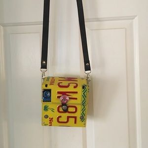 New Mexico License Plate Crossbody bag